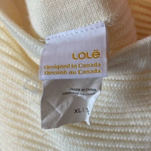 Lole Weekender Knit Top Sz XL - Picture 10 of 10